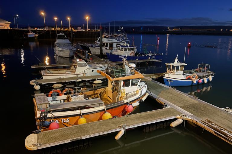 Boats in Stranraer Harbour